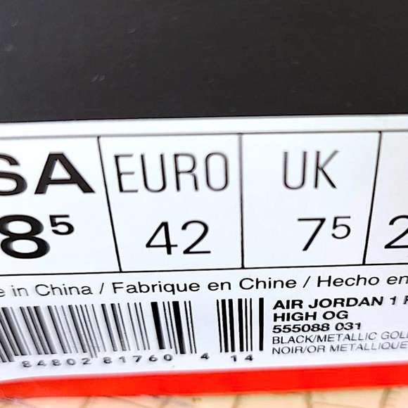 Rare Jordan 1 Retro High OG Los Angeles 2018 w high-end soul protectors. - Picture 11 of 11